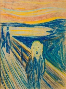 Le Cri par Edvard Munch 1893 Peinture à l'huile